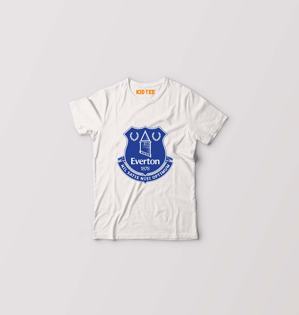 EVERTON Kids T-Shirt for Boy/Girl-White-Ektarfa.online