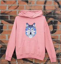 Load image into Gallery viewer, Wolf Unisex Hoodie for Men/Women-S(40 Inches)-Light Baby Pink-Ektarfa.online
