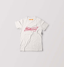 Load image into Gallery viewer, Budweiser Kids T-Shirt for Boy/Girl-White-Ektarfa.online
