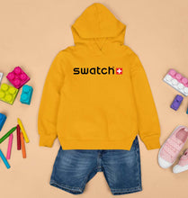 Load image into Gallery viewer, Swatch Kids Hoodie for Boy/Girl-1-2 Years(24 Inches)-Mustard Yellow-Ektarfa.online
