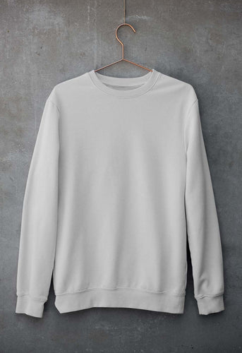 Plain Grey Unisex Sweatshirt for Men/Women-ektarfa.com