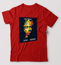 Load image into Gallery viewer, 2Pac Tupac T-Shirt for Men-Red-Ektarfa.online
