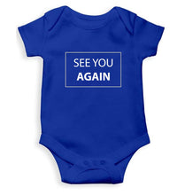 Load image into Gallery viewer, Fast &amp; Furious See You Again Kids Romper For Baby Boy/Girl-0-5 Months(18 Inches)-Royal Blue-Ektarfa.online
