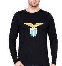 Load image into Gallery viewer, Lazio Full Sleeves T-Shirt for Men-Black-Ektarfa.online
