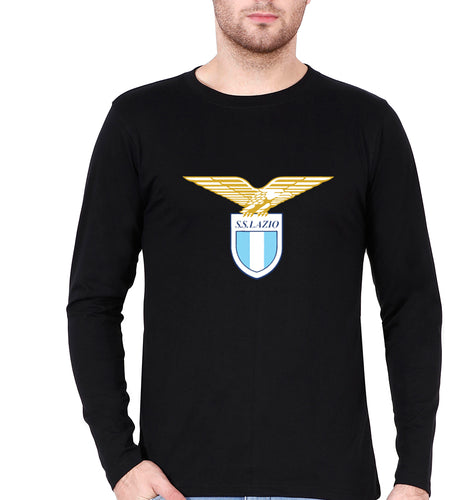 Lazio Full Sleeves T-Shirt for Men-Black-Ektarfa.online
