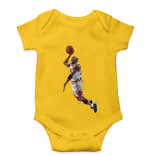 Load image into Gallery viewer, Michael Jordan Kids Romper For Baby Boy/Girl-Yellow-Ektarfa.online
