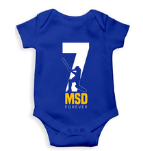 Load image into Gallery viewer, MS Dhoni (MSD) Kids Romper For Baby Boy/Girl-Royal Blue-Ektarfa.online
