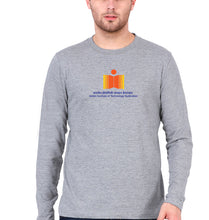 Load image into Gallery viewer, IIT Hyderabad Full Sleeves T-Shirt for Men-Grey Melange-Ektarfa.online
