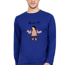 Load image into Gallery viewer, Louis Tomlinson Full Sleeves T-Shirt for Men-S(38 Inches)-Royal Blue-Ektarfa.online
