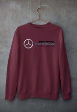 Load image into Gallery viewer, Mercedes AMG Petronas F1 Unisex Sweatshirt for Men/Women-S(40 Inches)-Maroon-Ektarfa.online

