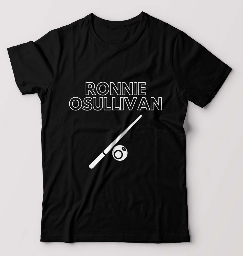 Ronnie O'Sullivan Snooker T-Shirt for Men-Black-Ektarfa.online