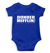 Load image into Gallery viewer, Dunder Mifflin Kids Romper For Baby Boy/Girl-0-5 Months(18 Inches)-Royal Blue-Ektarfa.online
