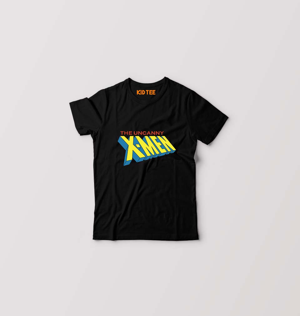 X-Men Kids T-Shirt for Boy/Girl-Black-Ektarfa.online