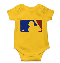 Load image into Gallery viewer, Baseball Kids Romper For Baby Boy/Girl-0-5 Months(18 Inches)-Yellow-Ektarfa.online
