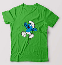 Load image into Gallery viewer, The Smurfs T-Shirt for Men-flag green-Ektarfa.online
