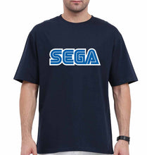 Load image into Gallery viewer, Sega Oversized T-Shirt for Men-Navy Blue-Ektarfa.online

