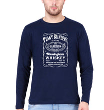 Load image into Gallery viewer, Peaky Blinders Full Sleeves T-Shirt for Men-Navy Blue-Ektarfa.online
