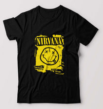Load image into Gallery viewer, Nirvana T-Shirt for Men-Black-Ektarfa.online

