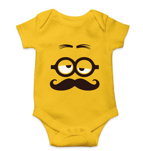 Minion Kids Romper For Baby Boy/Girl-Yellow-Ektarfa.online
