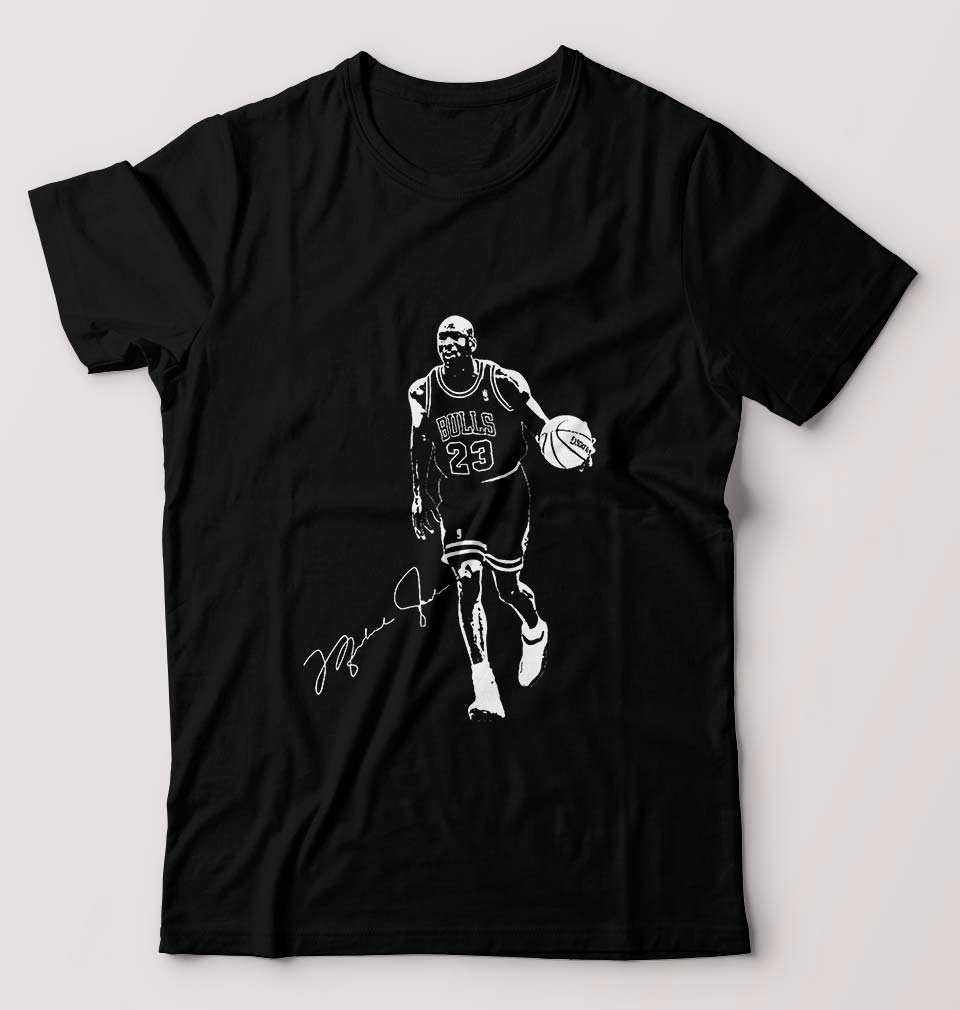 Michael Jordan T-Shirt for Men-Black-Ektarfa.online