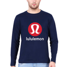 Load image into Gallery viewer, Lululemon Full Sleeves T-Shirt for Men-Navy Blue-Ektarfa.online
