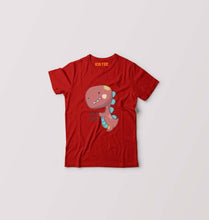 Load image into Gallery viewer, Dinosaur TRex Kids T-Shirt for Boy/Girl-0-1 Year(20 Inches)-Red-Ektarfa.online
