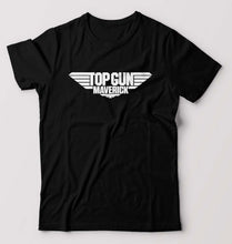 Load image into Gallery viewer, Top Gun T-Shirt for Men-S(38 Inches)-Black-Ektarfa.online
