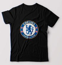 Load image into Gallery viewer, Chelsea T-Shirt for Men-S(38 Inches)-Black-Ektarfa.online
