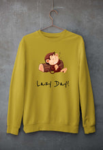 Load image into Gallery viewer, Monkey Lazy Day Unisex Sweatshirt for Men/Women-Mustard Yellow-Ektarfa.online
