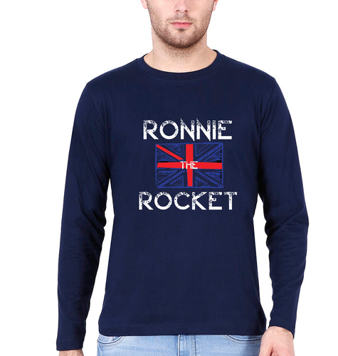 Ronnie O'Sullivan Snooker Full Sleeves T-Shirt for Men-Navy Blue-Ektarfa.online