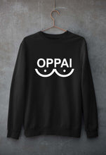 Load image into Gallery viewer, Oppai Unisex Sweatshirt for Men/Women-Black-Ektarfa.online
