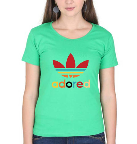 Adored T-Shirt for Women-Flag Green-Ektarfa.online