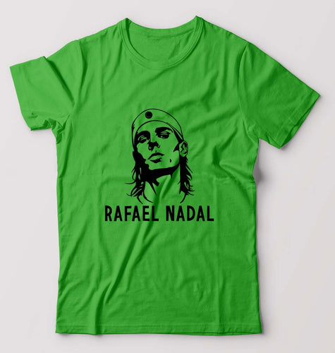 Rafael Nadal (RAFA) T-Shirt for Men-S(38 Inches)-flag green-Ektarfa.online