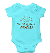 Load image into Gallery viewer, Wizarding World Kids Romper For Baby Boy/Girl-0-5 Months(18 Inches)-Sky Blue-Ektarfa.online
