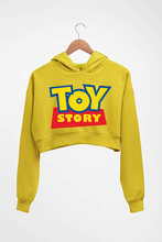 Load image into Gallery viewer, Toy Story Crop HOODIE FOR WOMEN-Mustard Yellow-Ektarfa.online
