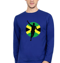 Load image into Gallery viewer, Usain Bolt Full Sleeves T-Shirt for Men-Royal Blue-Ektarfa.online

