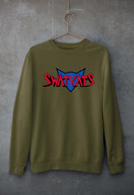 Load image into Gallery viewer, Swat Kats Unisex Sweatshirt for Men/Women-S(40 Inches)-Olive Green-Ektarfa.online
