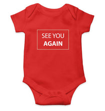 Load image into Gallery viewer, Fast &amp; Furious See You Again Kids Romper For Baby Boy/Girl-0-5 Months(18 Inches)-Red-Ektarfa.online
