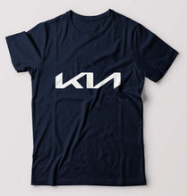 Load image into Gallery viewer, Kia T-Shirt for Men-S(38 Inches)-Navy Blue-Ektarfa.online
