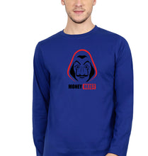Load image into Gallery viewer, Money Heist Full Sleeves T-Shirt for Men-Royal Blue-Ektarfa.online
