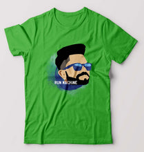 Load image into Gallery viewer, Virat Kohli T-Shirt for Men-S(38 Inches)-flag green-Ektarfa.online
