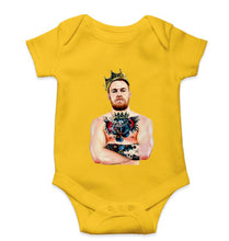 Load image into Gallery viewer, Conor McGregor UFC Kids Romper For Baby Boy/Girl-0-5 Months(18 Inches)-Yellow-Ektarfa.online
