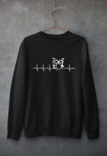 Load image into Gallery viewer, Drummer Unisex Sweatshirt for Men/Women-Black-Ektarfa.online
