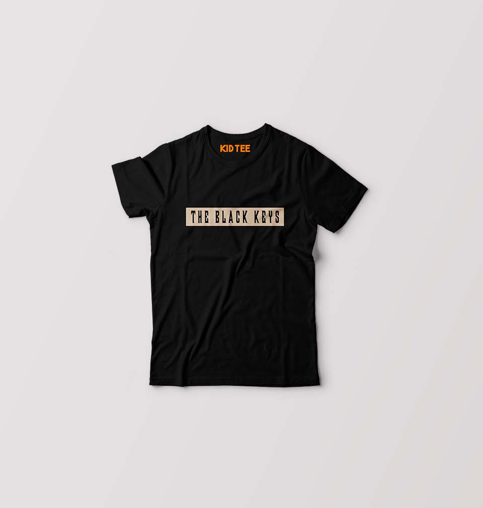 The Black Keys Kids T-Shirt for Boy/Girl-Black-Ektarfa.online