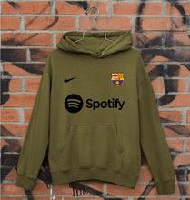 Load image into Gallery viewer, Barcelona 2022-23 Unisex Hoodie for Men/Women-Olive Green-Ektarfa.online
