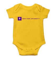 Load image into Gallery viewer, New York University Kids Romper For Baby Boy/Girl-Yellow-Ektarfa.online
