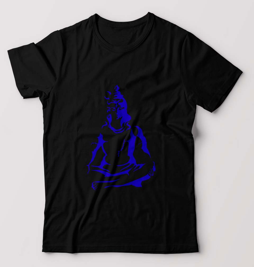 Mahakal Mahadev Bholenath Shiva Shivji T-Shirt for Men-Black-Ektarfa.online