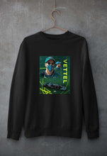 Load image into Gallery viewer, Sebastian Vettel F1 Unisex Sweatshirt for Men/Women-S(40 Inches)-Black-Ektarfa.online
