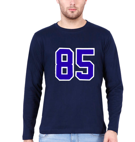 Varsity 85 Full Sleeves T-Shirt for Men-Navy Blue-Ektarfa.online