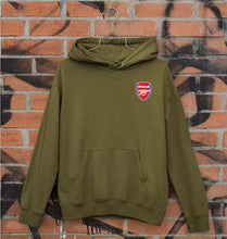 Load image into Gallery viewer, Arsenal Logo Unisex Hoodie for Men/Women-S(40 Inches)-Olive Green-Ektarfa.online
